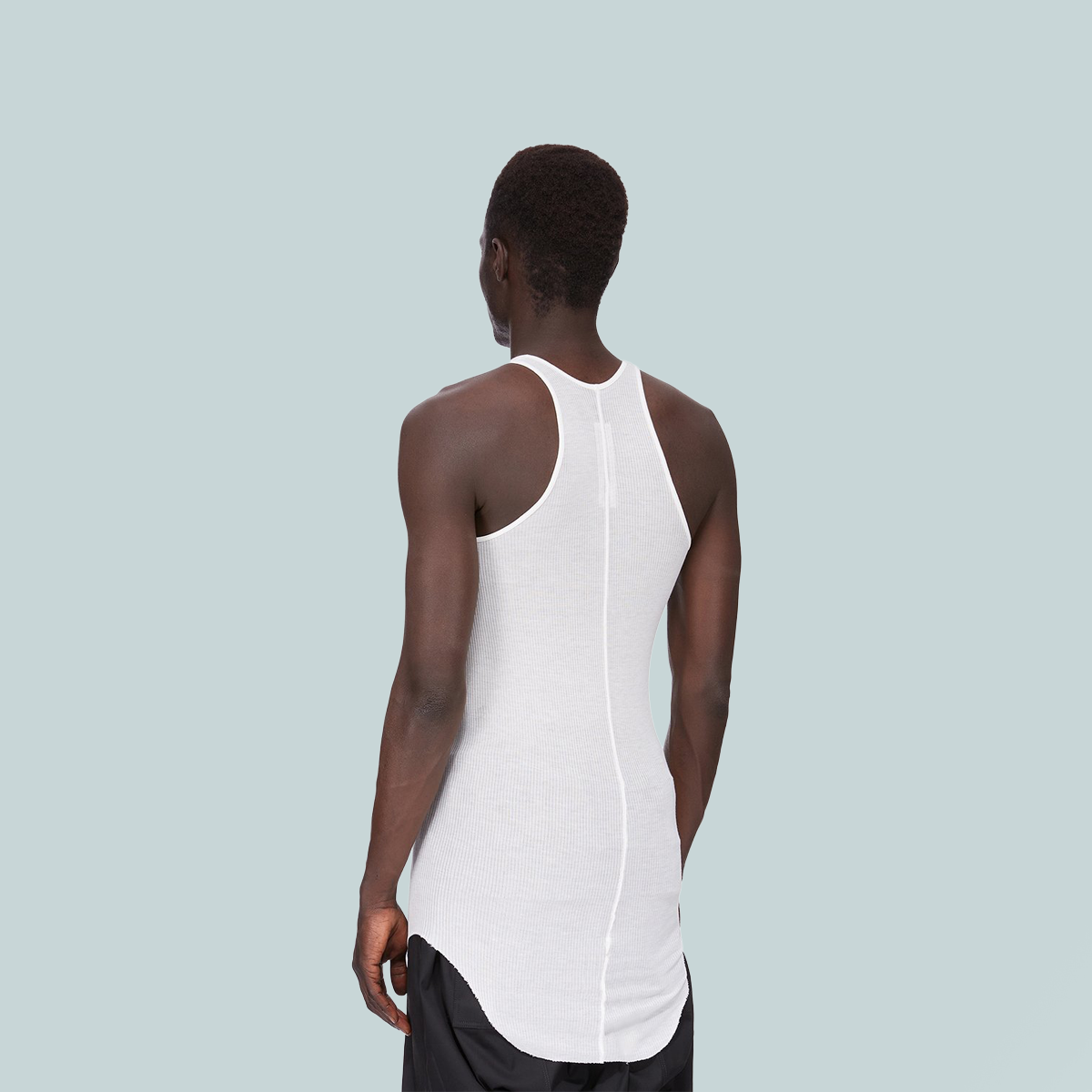 Basic Rib Tank Milk