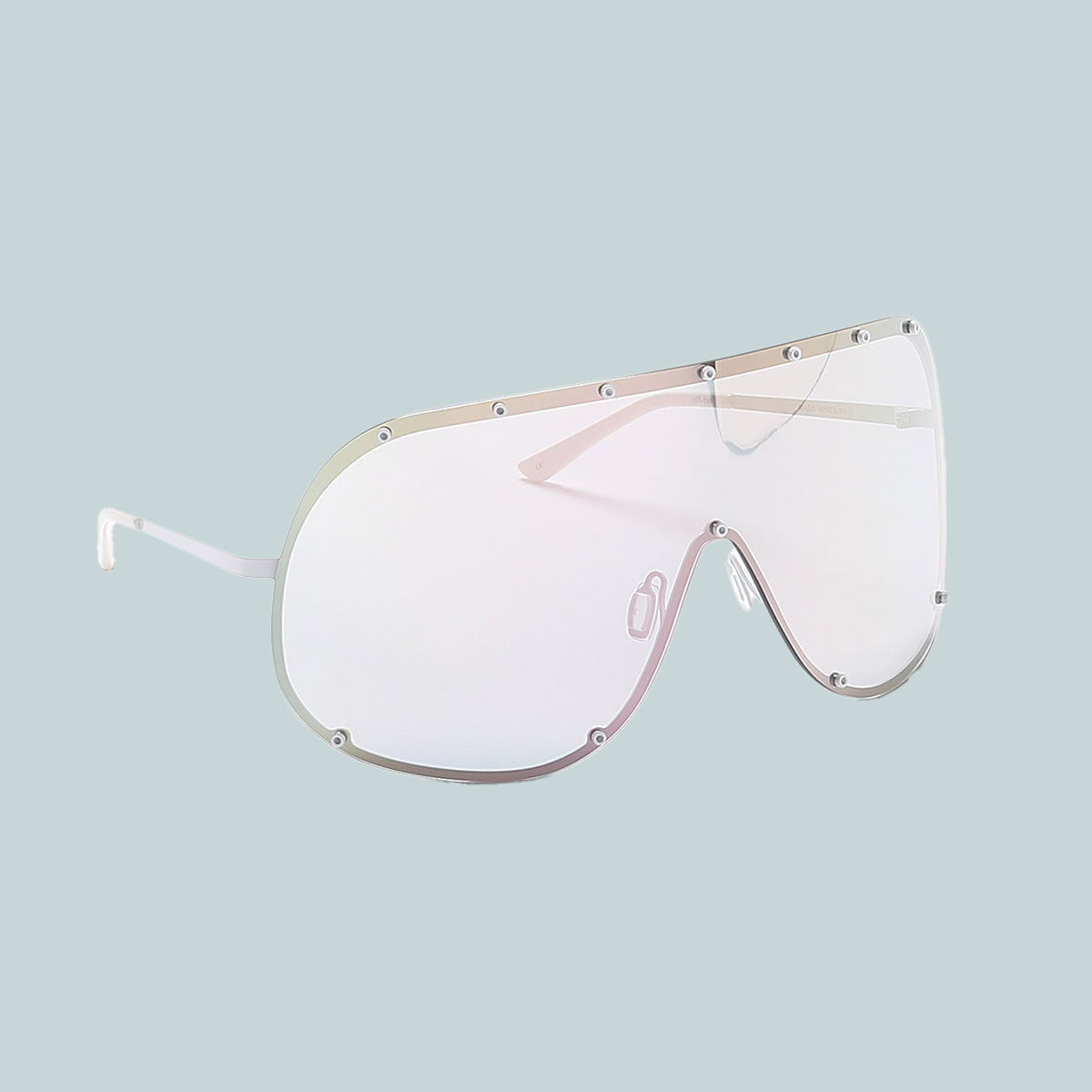 Mask White Pink