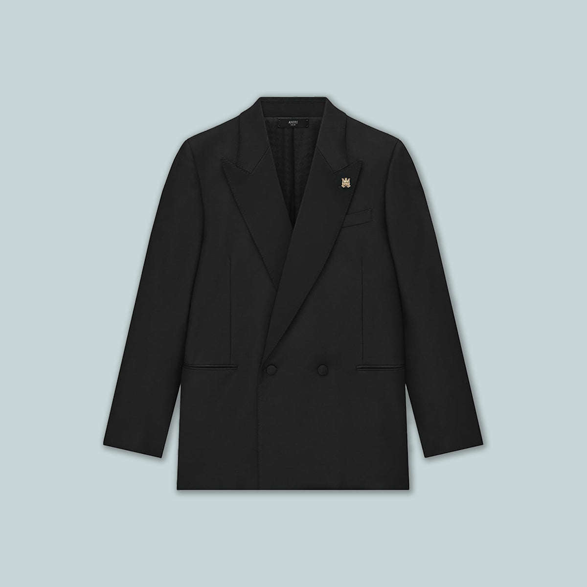 MA Double-Breasted Blazer Black