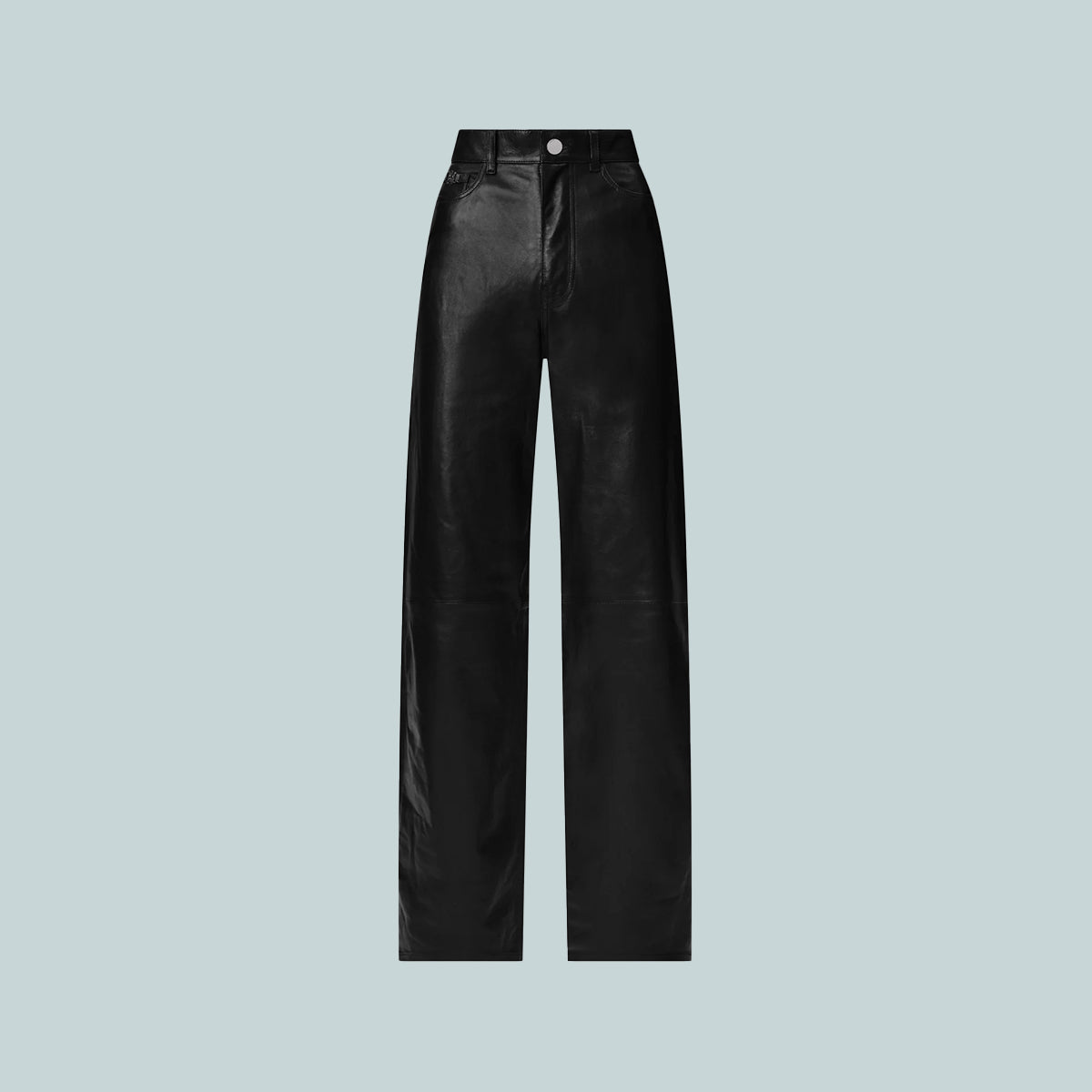 Leather Wide Straight