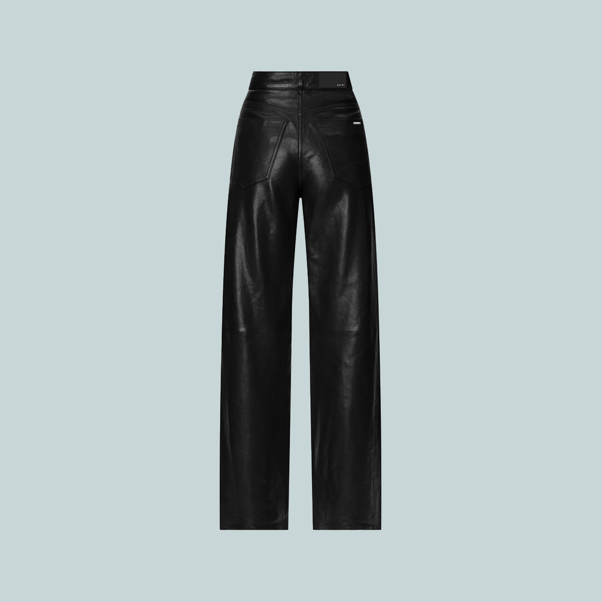 Leather Wide Straight