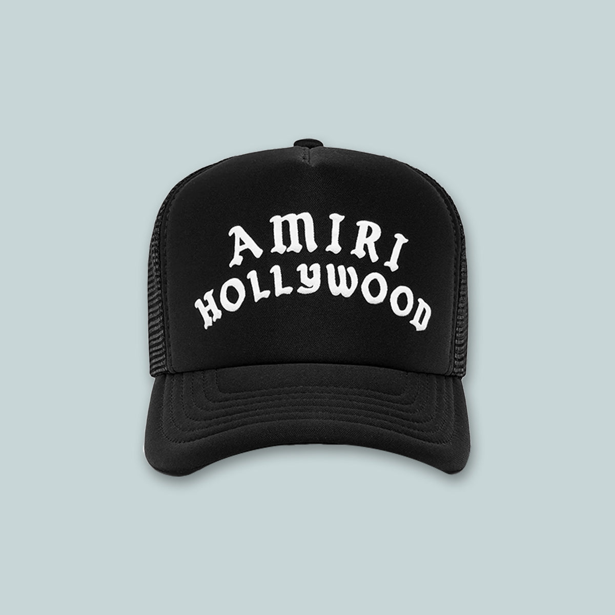 Amiri Hollywood Trucker Hat Black