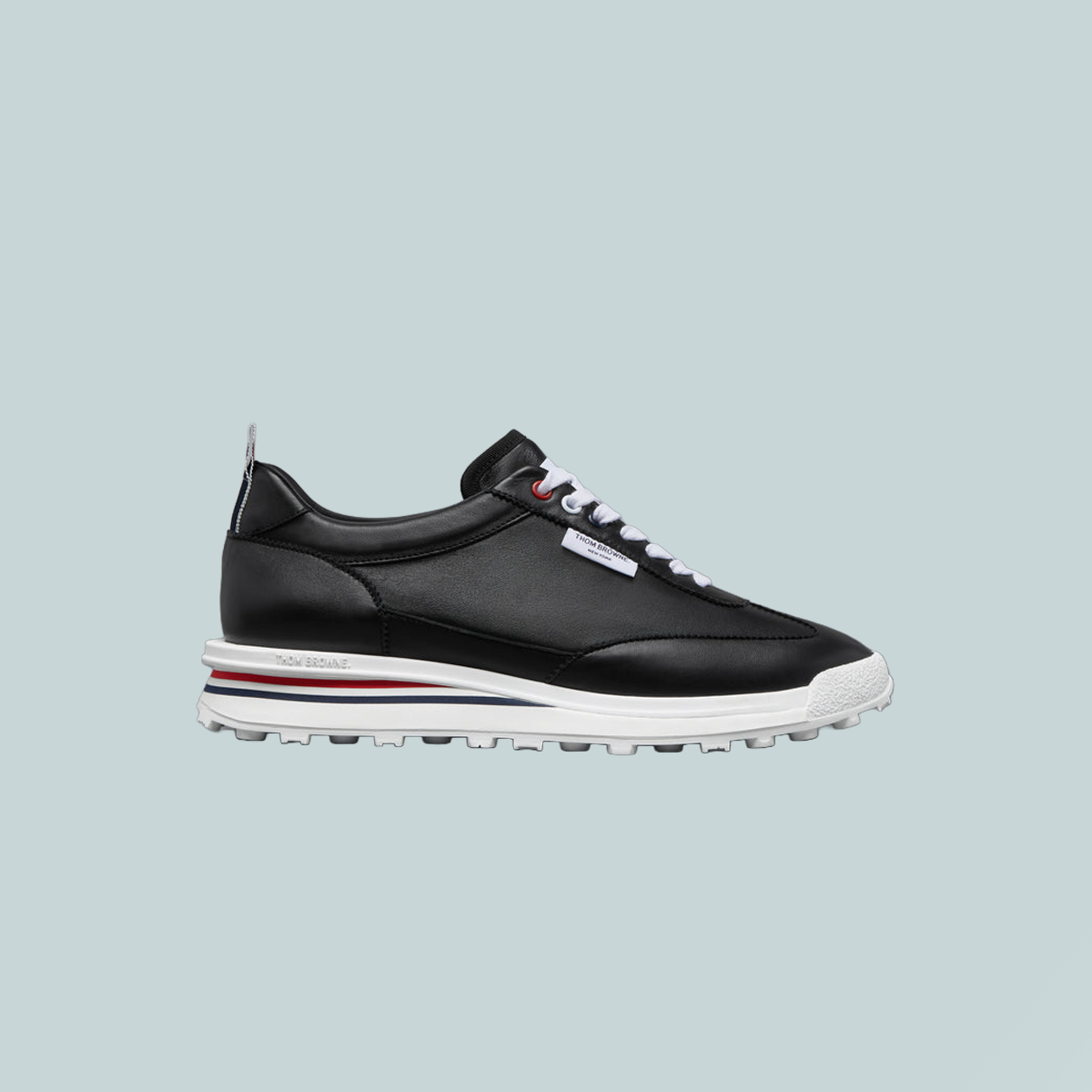 Soft Nappa Rwb Tech Runner Sneaker Black