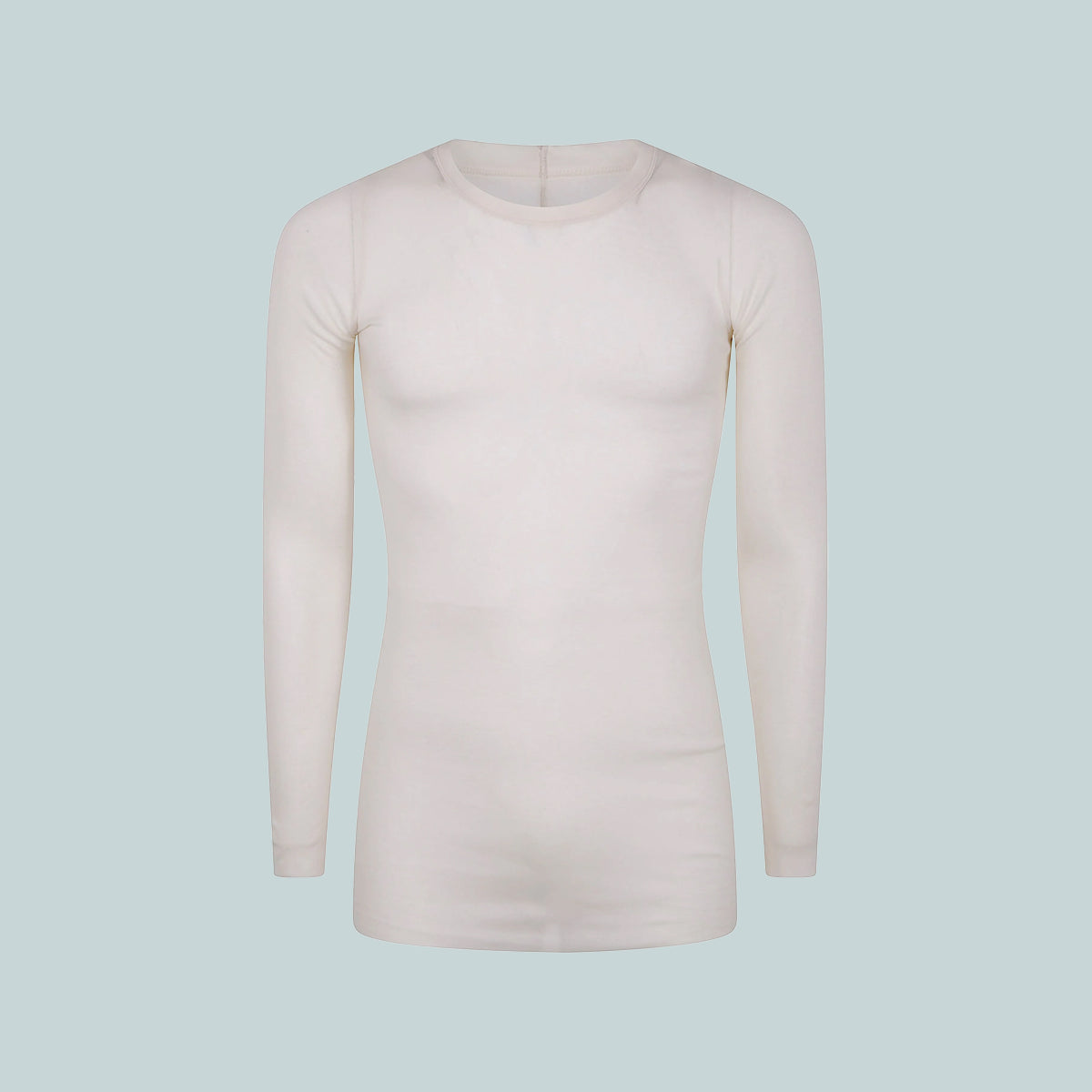 Men's Rib LS Tee Milk