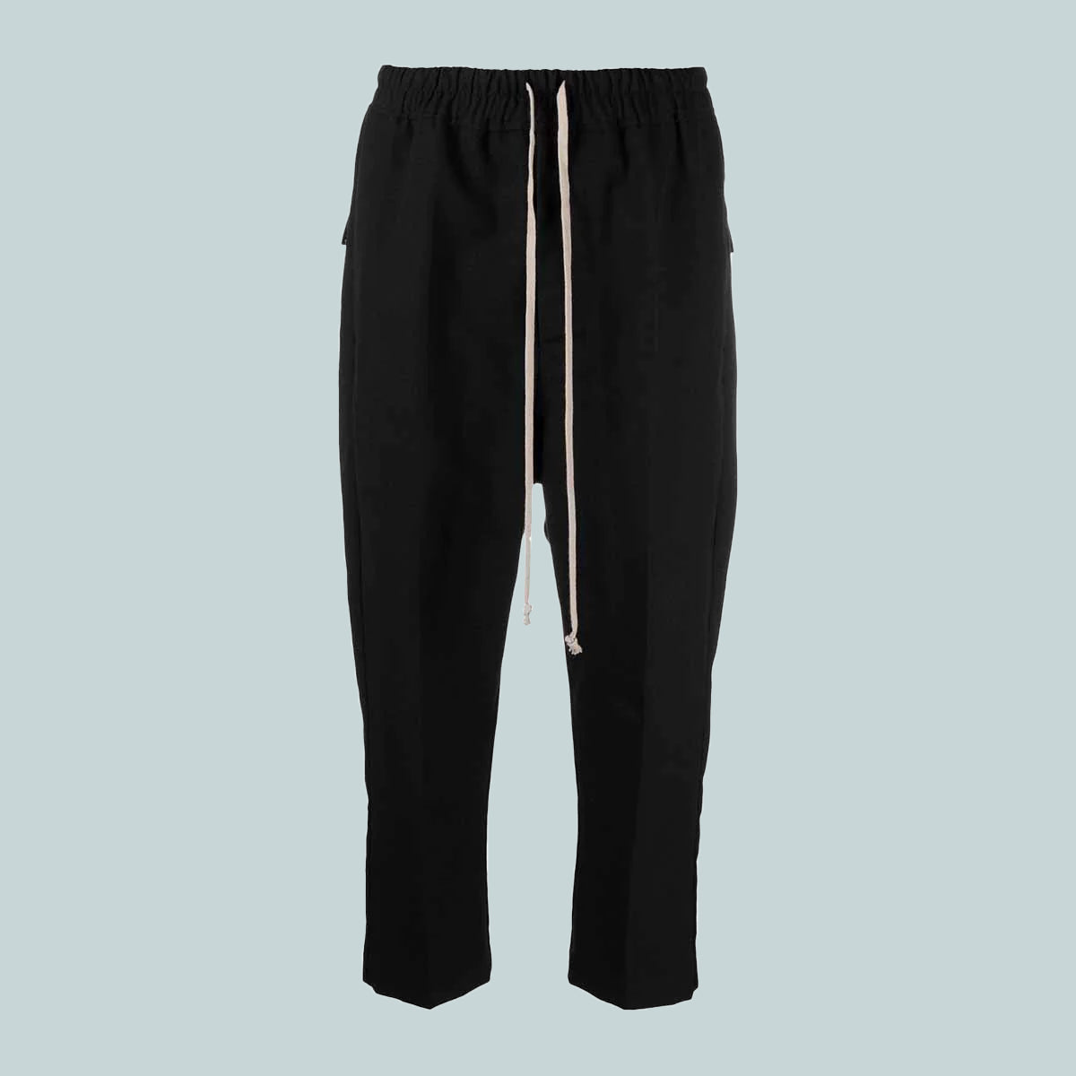 Drawstring Cropped Astaires Black