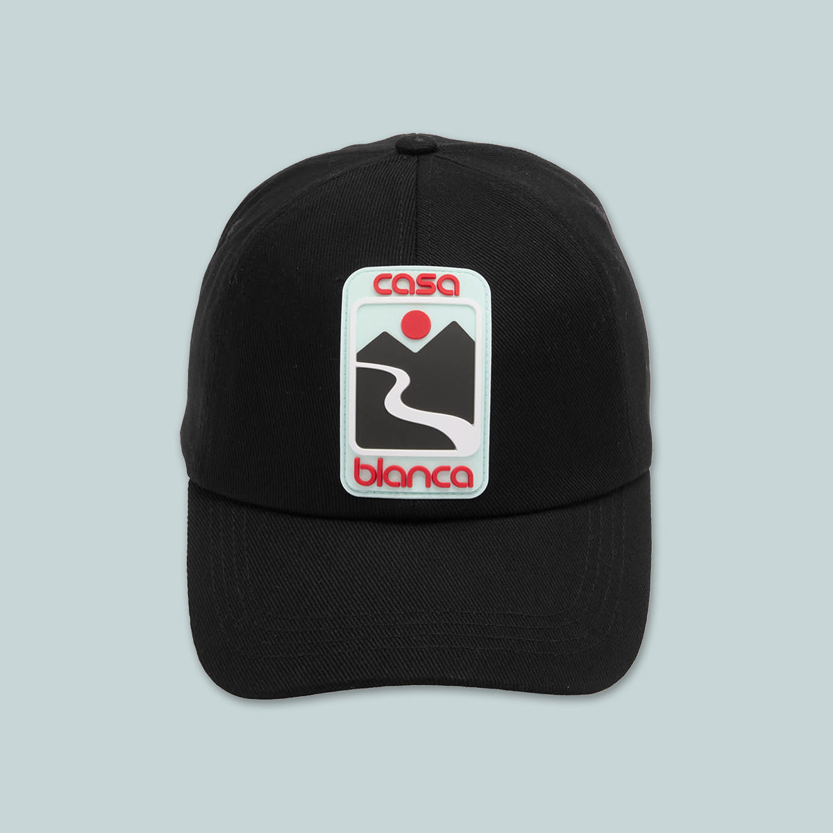 Sunset Valley Rubber Patch Cap Black
