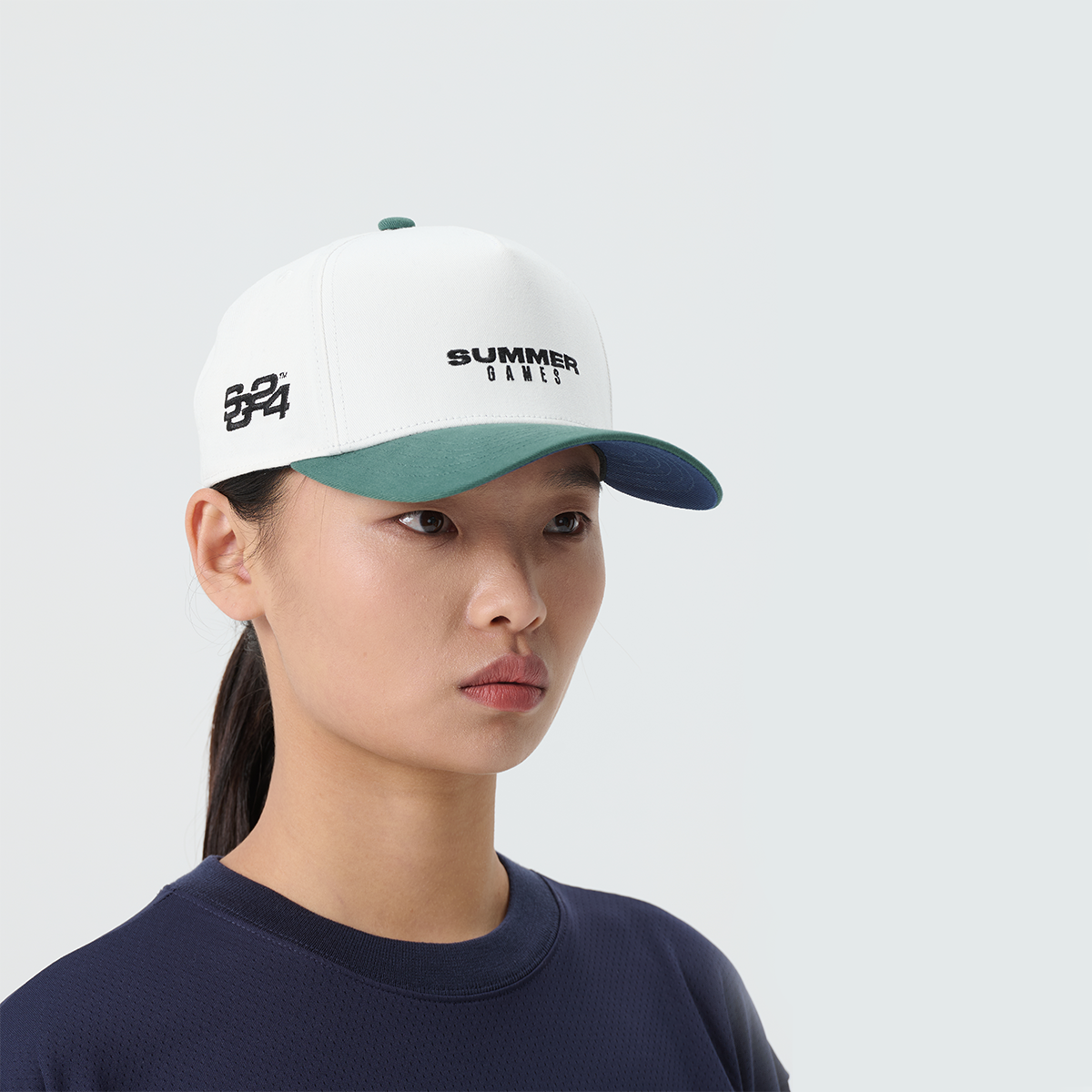 Stack Logo Baseball Cap Cannoli Cream