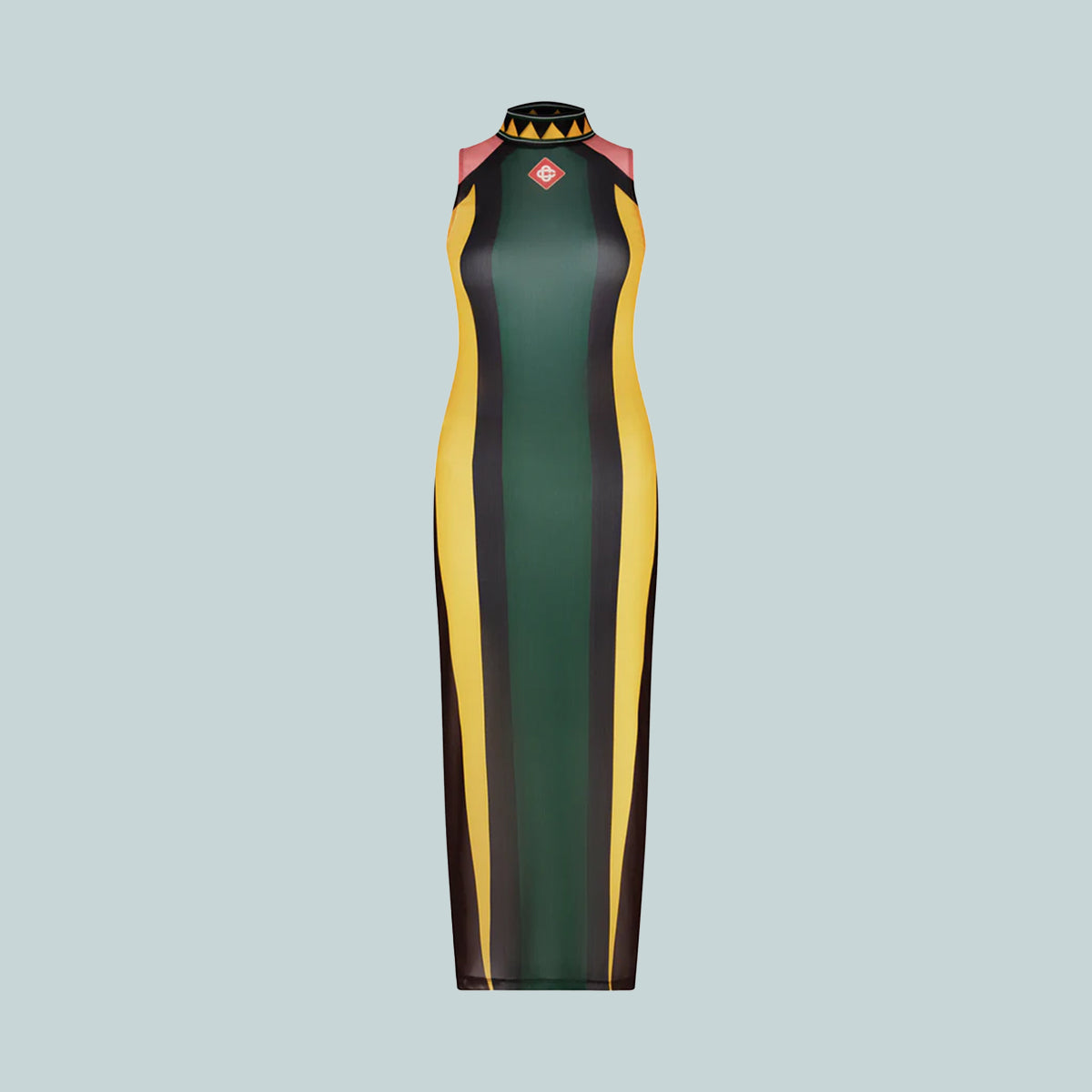 Women's Printed Mesh Dress