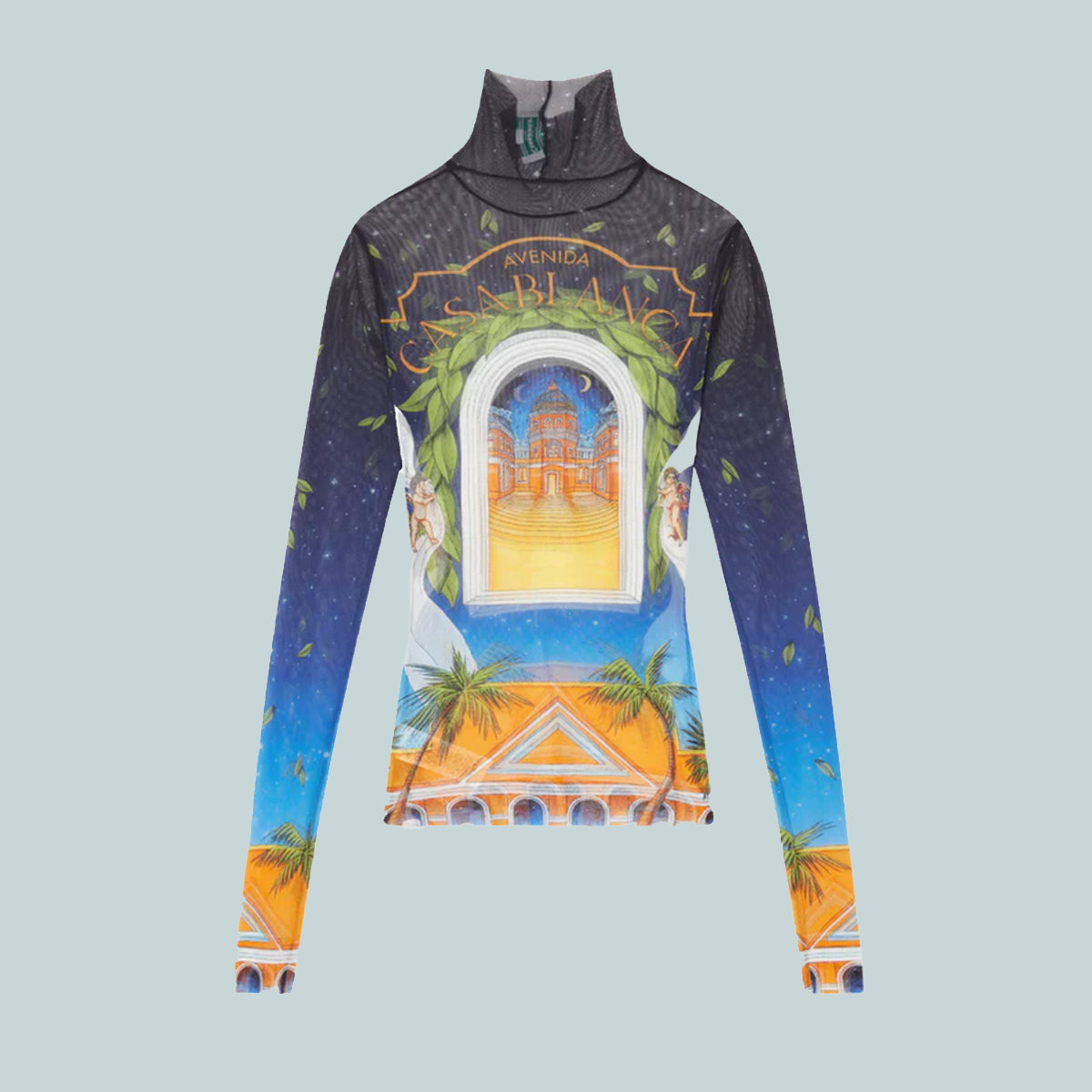 Men's Printed Mesh top Maison D'Ete