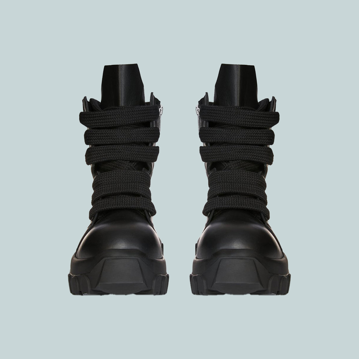 Jumbo Laced Laceup Bozo Tractor Black