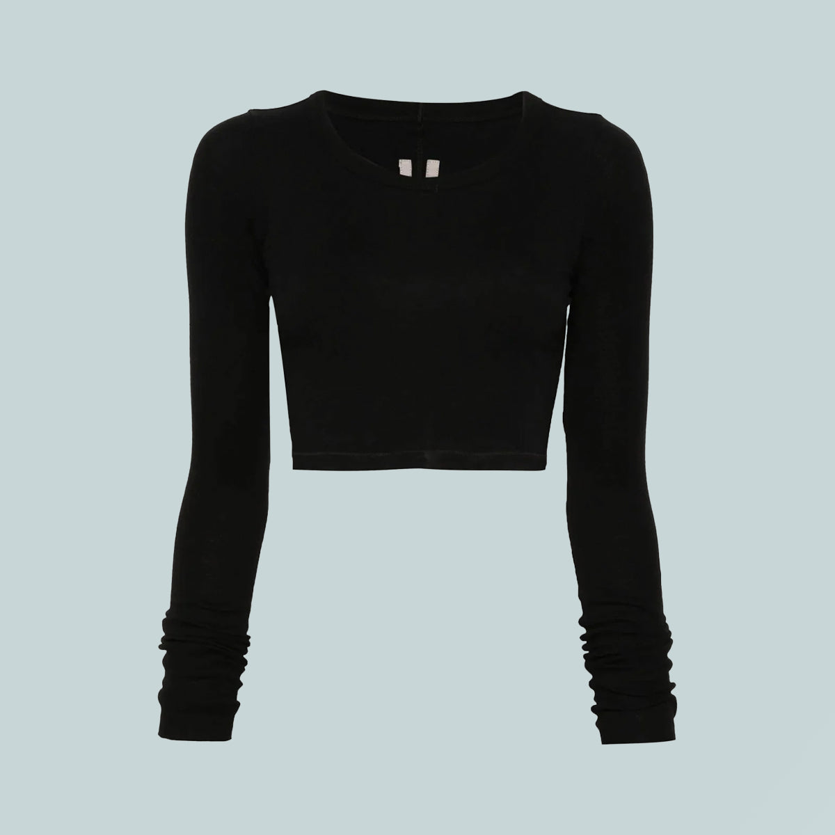 LS Crop T Black