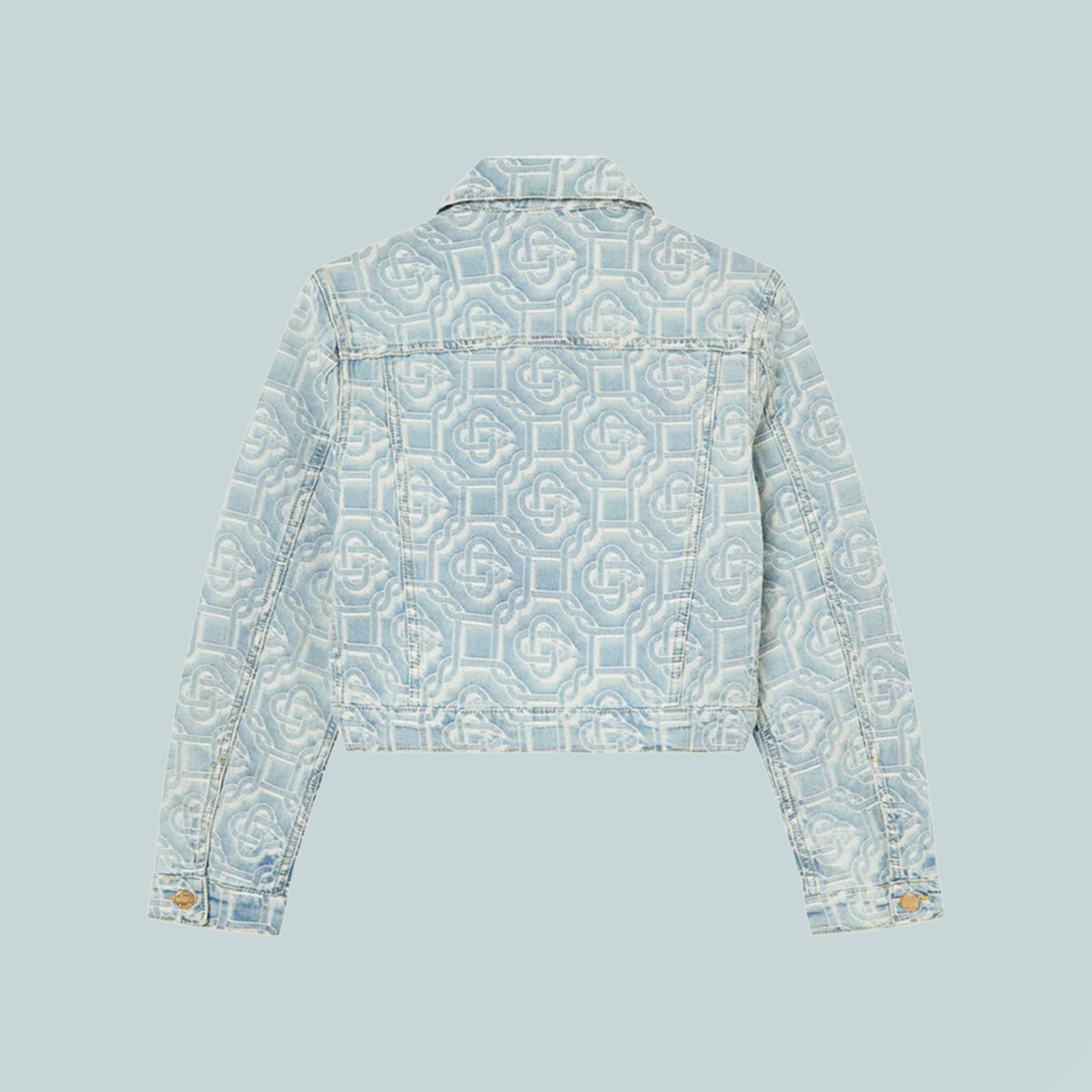 Women's Bleached Monogram Jacquard Classic Jacket