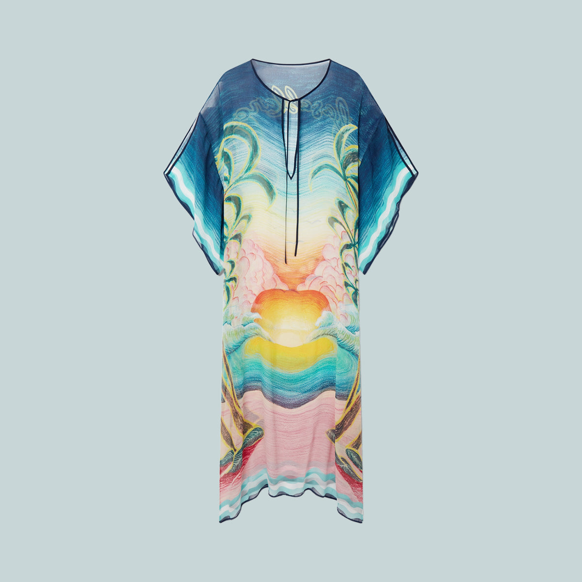 Women's Danse De La Mer Silk Kaftan