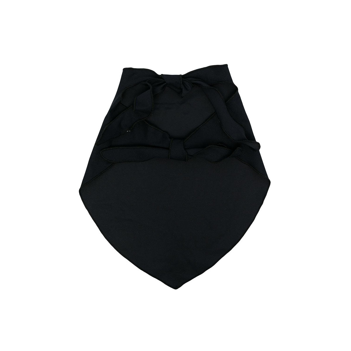 off white bandana mask in black